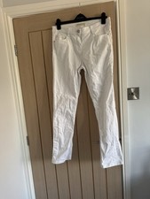 Papaya Matalan White Skinny Jeans Size 14 Women