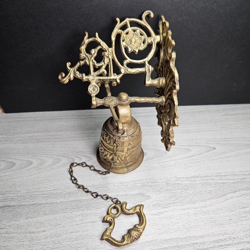 Vintage ornate brass - brass, wall