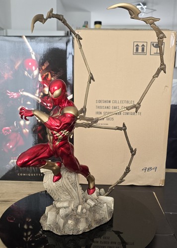 Iron spider man comiquette - iron,