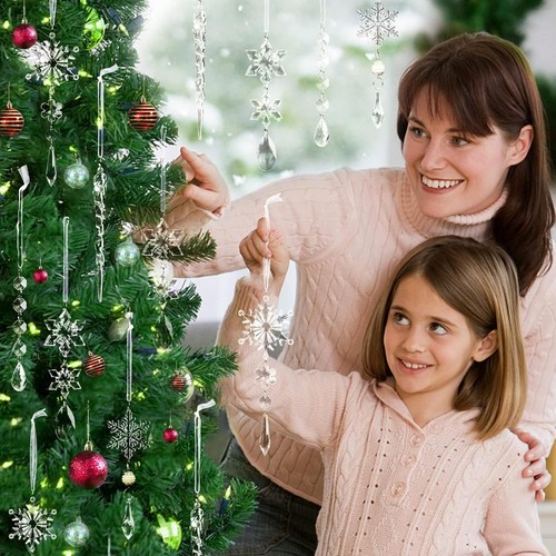 18pcs crystal ornaments - 18pcs,