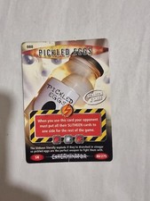 DOCTOR WHO PICKLED EGGS 080 SUPER RARE BATTLES IN TIME EXTERMINATOR TRADING CARD