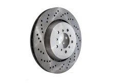 BMW Genuine Front Right Left Brake Discs Set 2 Pieces Drill E46 M3 CSL 3 Series