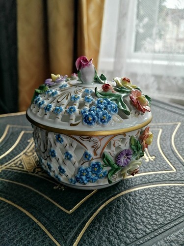Antique dresden porcelain - antique,