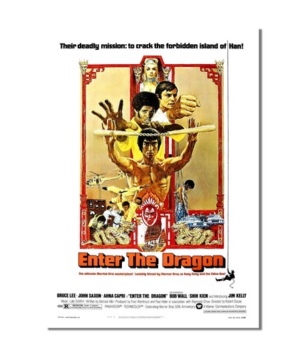 Enter the dragon - advert, poster