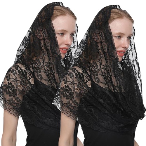 Church mantilla lace - church,