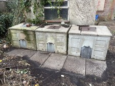 3 x Concrete Coal Bunker / Store for Collection Only