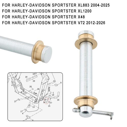 Side stand kickstand pin parts - stand,
