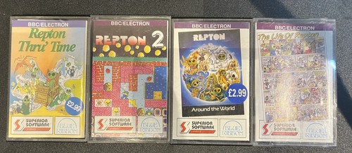 Repton game bundle bbc micro - bundle,