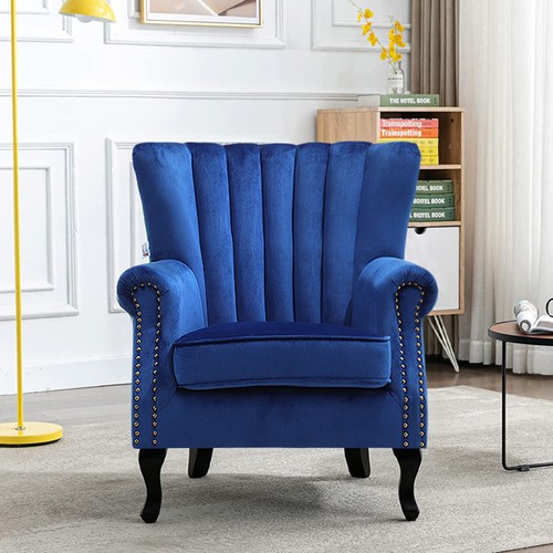Velvet armchair sofa - velvet, chair