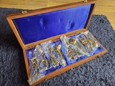 Brass Nautical Keyring Set