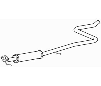 Centre exhaust middle - exhaust,