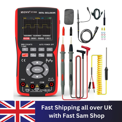 Zoyi 702s oscilloscope - zt-702s,