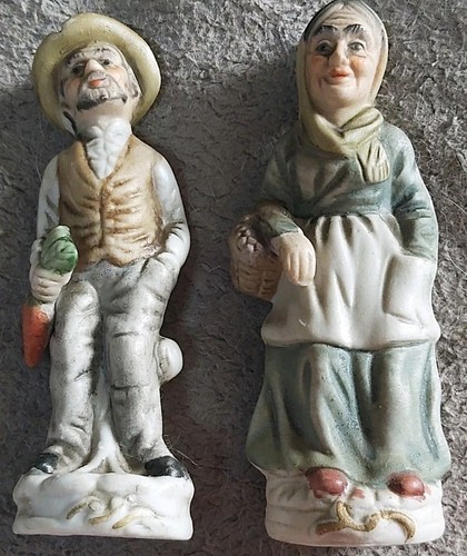 Vintage porcelain farmer - vintage,