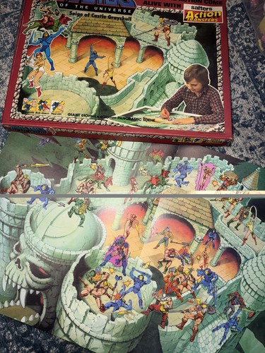 Vintage motu man letraset - motu, he-man-