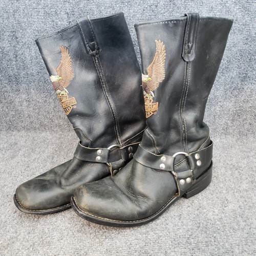 Square toe usa harley davidson - toe,