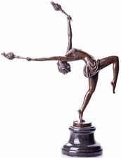 Art Deco Bronze Dancer With