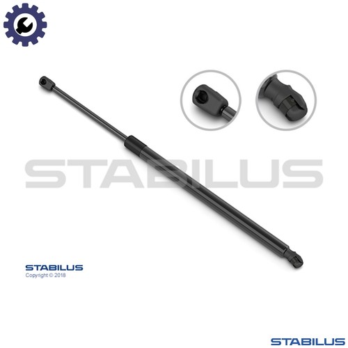 Gas spring bootcargo area - spring,