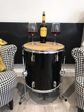 *Upcycled Furniture* Drum Coffee Table *Funky Furniture* Shabby Chic Furniture✌️