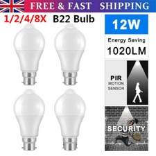 1-4PCS PIR Motion Sensor B22