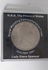 Royal Wedding Coin 1981 HRH