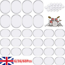 6-60 Transparent Silica Gel Drum Silencer Kit Snare Drum Silencing Pad Paste Gel