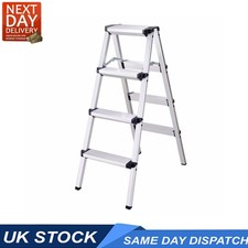 Step ladder aluminium - aluminium, portable