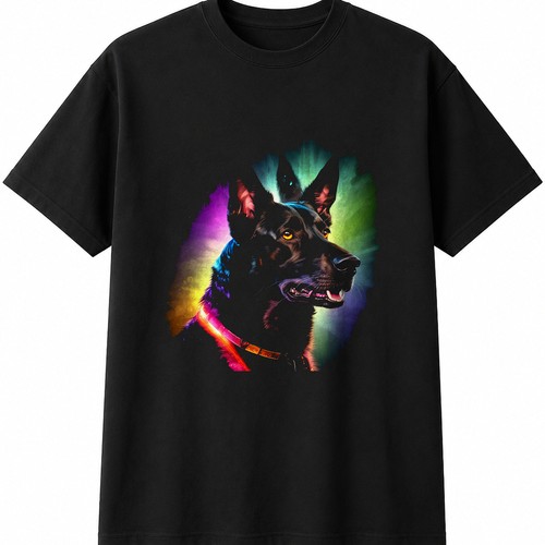Dutch shepherd sunbeams dark - dutch,