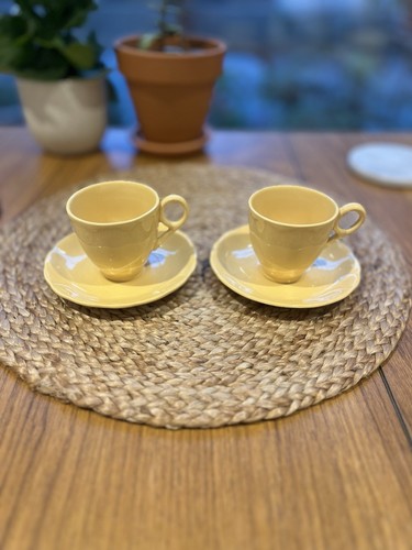 Pair espresso cups - of,