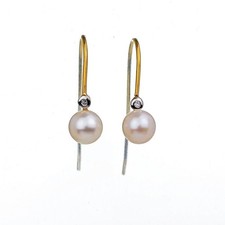 9ct Gold Earrings Diamond