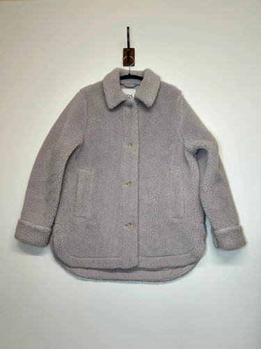 Cos lilac teddy fleece - lilac, boxy