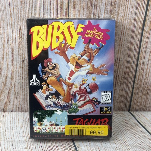 Bubsy atari jaguar boxed - atari,