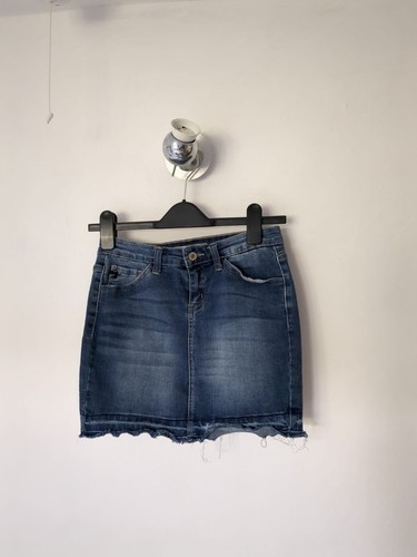 Denim skirt - denim,