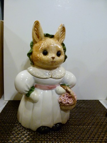 Vintage rose cottage - vintage, bunny