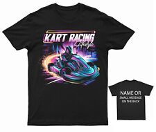 Kart Racing Lifestyle T-Shirt | High-Speed Racer Tee | Personalised Go-Kart Top