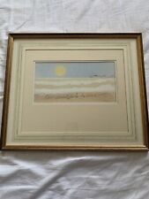 Tina Cole  - Watercolour, “Sea Wall” 1982