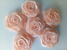 47-50mm Satin Ribbon Roses