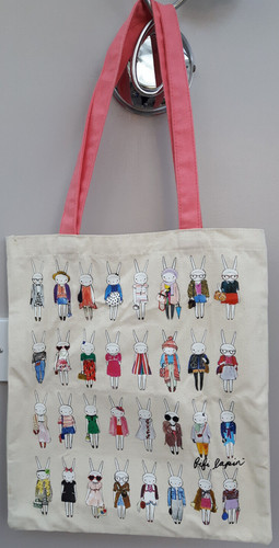 Fifi lapin cotton tote shopper - lapin,
