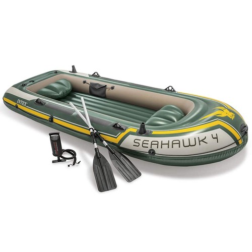 Intex inflatable boat canoe - intex,