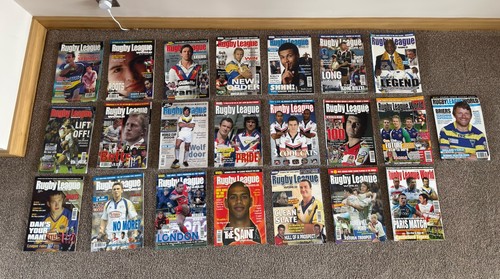 Rugby league world magazines - league,