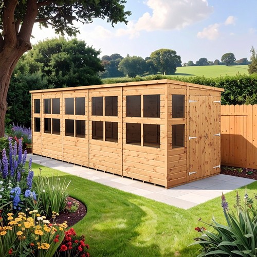 Empire pent potting shed - potting,
