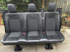 FORD TRANSIT CUSTOM MK8 2018-23 LIMITED PASSENGER BENCH SEAT TWIN ARM REST