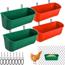4 Pack Hanging Duck Feeder