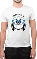 Funny I SHITZU NOT Dog Lovers