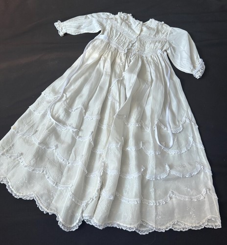 French christening gown - french,