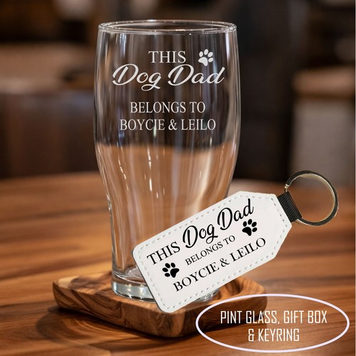 Personalised engraved pint - personalised,