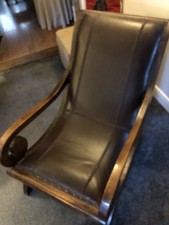 Leather Lean Back Chair