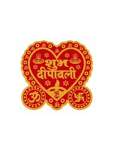 Diwali heart stickers - diwali,