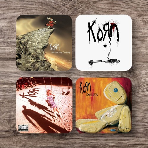 Korn coaster collection - korn,