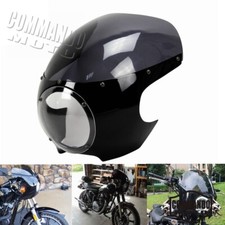 Vintage Headlight Fairing For Harley Honda BMW R80 R60 100 Yamaha XS Cafe Racer