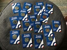RAF Royal Air Force - 50p Coloured Shaped Coins - Various - Sold Individually
